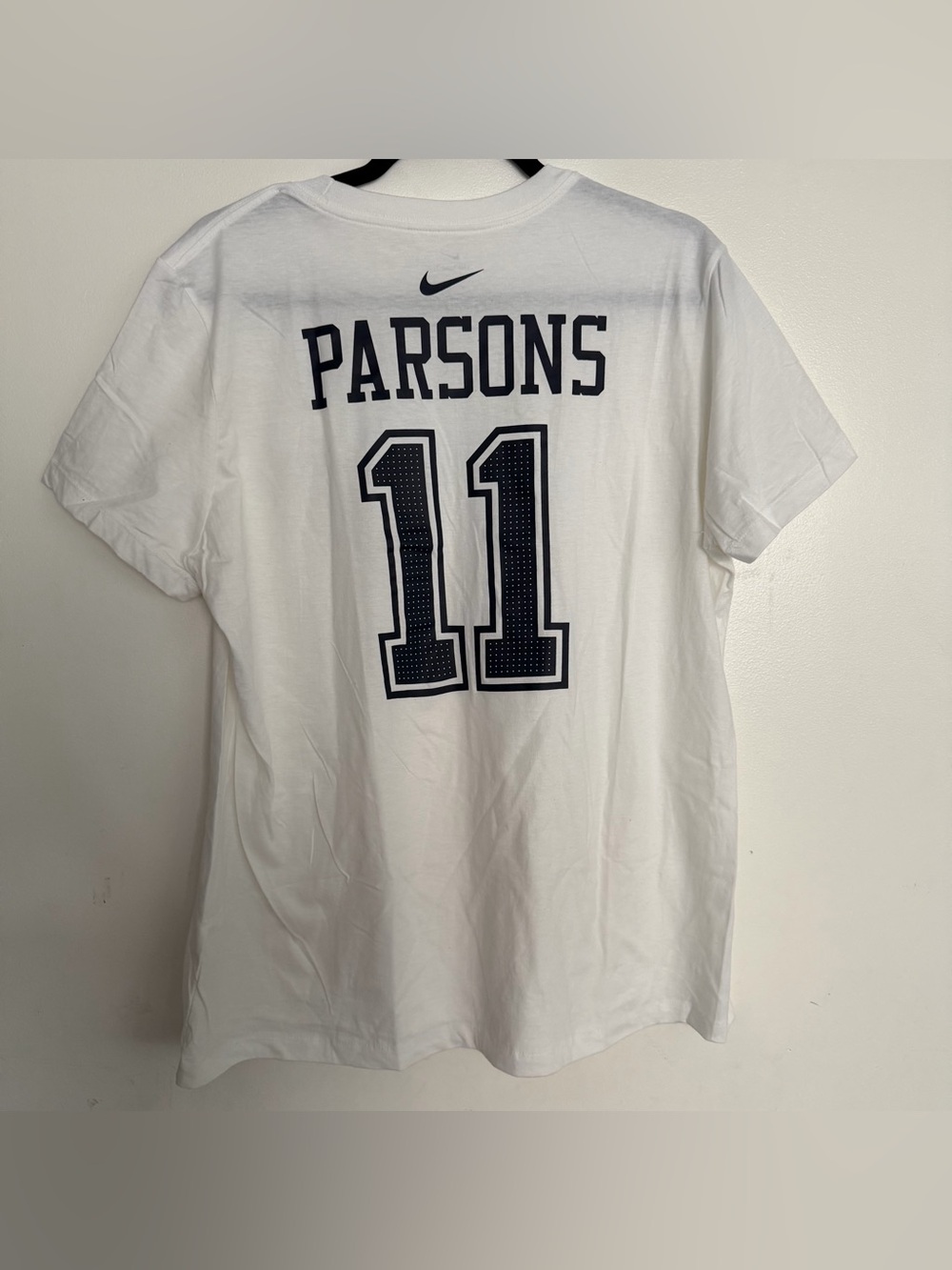 Women’s Nike Dallas Cowboys Micah Parsons #11 Tee White Size XL